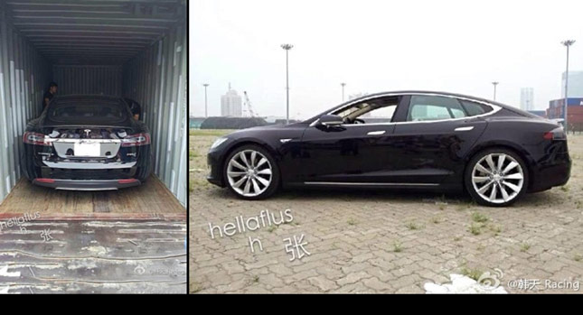 تيسلا موتورز اس تطيء للمرة الاولي ارض الصين بسعر مليون ونصف ريال سعودي Tesla Model S