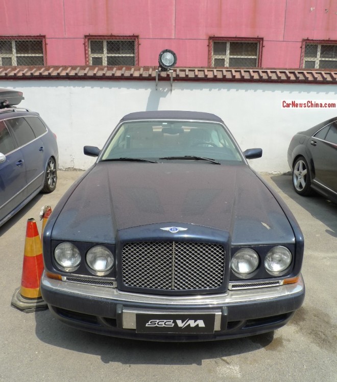 “بالصور” مشاهدة بنتلي ازور مولينر المتوقف انتاجها والوحيدة في دولة الصين Bentley Azure