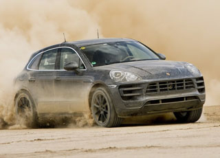 بورش ماكان اس يو في تنشر صور جديدة لسيارتها "تحفة بورش القادمة" Porsche Macan SUV 1