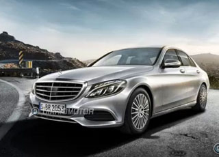 مرسيدس بنز سي كلاس 2015 السيدان تنشر اول صور لها رسمياً Mercedes-Benz C-Class