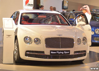 بنتلي فلاينج سبير 2014 تجذب الزوار في معرض اكسس للسيارات Bentley Flying Supr 2014 1
