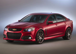 شفرولية اس اس 2014 المستوحاة من جيف جوردون ستكون في لاس فيغاس Chevrolet SS