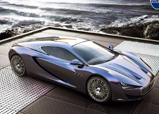 تصميم لسيارة جديدة من مازيراتي تحمل اسم "بورا" بمواصفات اقوى Maserati Supercar 5