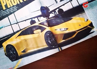 لامبورجيني كابريرا تظهر اخيراً على بعض مجلات السيارات العالمية Lamborghini Cabrera 1