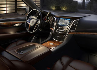 "بالصور" الكشف عن المكونات الداخلية اسكاليد 2015 الجديد كلياً Cadillac Escalade 1