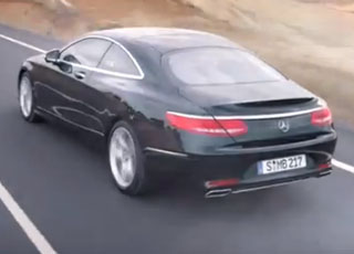 “فيديو” مرسيدس تنشر اول اعلان لسيارتها اس كلاس كوبيه 2015 S-Class Coupe