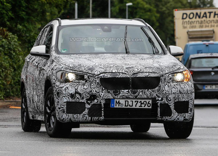 “صور تجسسية” ترصد الجيل الثاني بي إم دابليو 2015 BMW X1 اثناء اختبارها