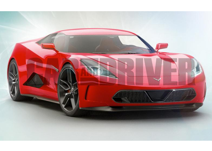 شيفرولية كورفيت زورا ZR1 ستأتي بمحرك وسطي عام 2017 Chevrolet Corvette C8 3