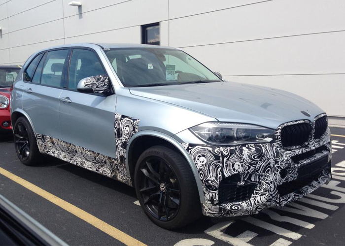 “صورة” التقاط صورة تجسسية لسيارة بي ام دبليو اكس فايف 2016 المطورة BMW X5 M