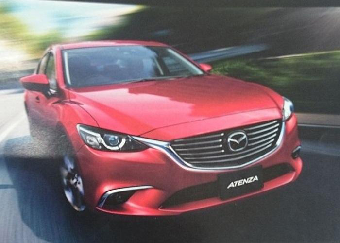 “بالصور” مازدا 6 2016 تحصل على تغييرات جديدة وتظهر في أول صور مسربة Mazda 6