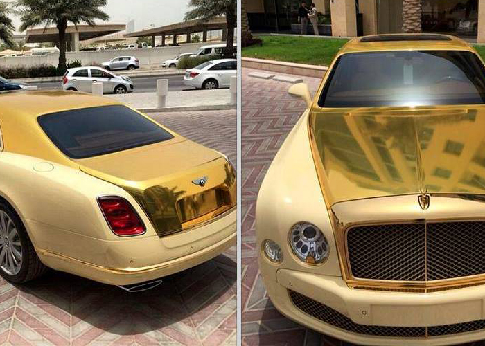 “بالصور” عرض افخم نسخة في العالم لسيارة بنتلي مولسان في دولة قطر Bentley Mulsanne