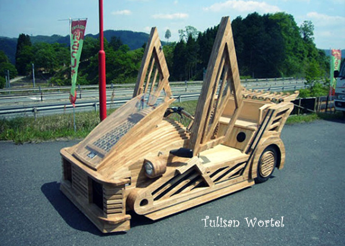 “بالفيديو والصور” اليابان تصنع سيارة رياضية من الأخشاب!